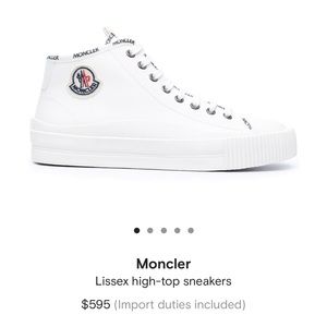 Moncler Lissex high top sneakers